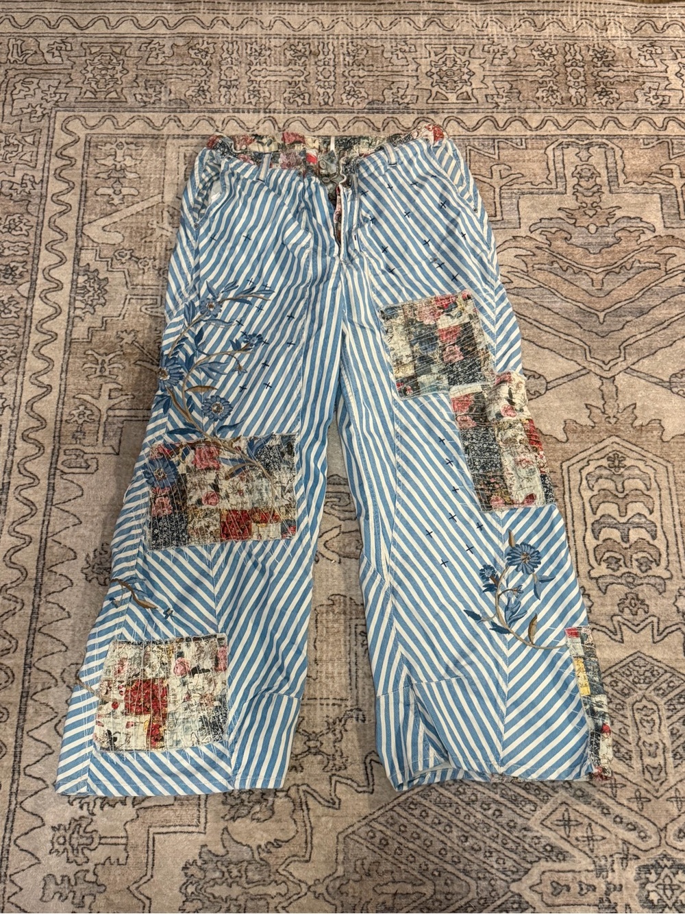 Free People Women's Multi Trousers size 14